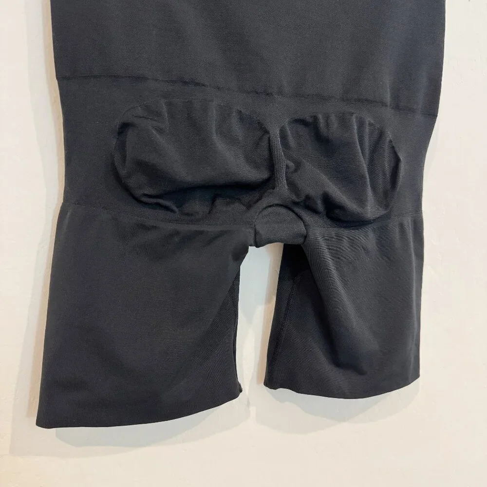 Spanx Shaping High Waist Shapewear Shorts Tummy‎ Control Black Plus Size 1X